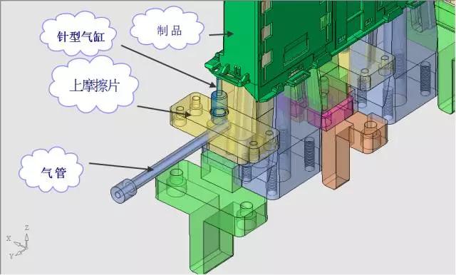 轿车杂物盒外壳模具设计（动模内抽芯）